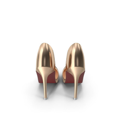 Golden Shoes Woman Profile Picture