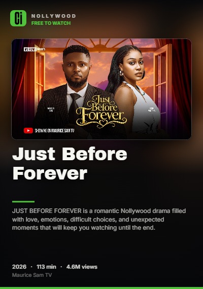 Just Before Forever