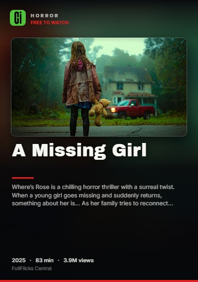 A Missing Girl
