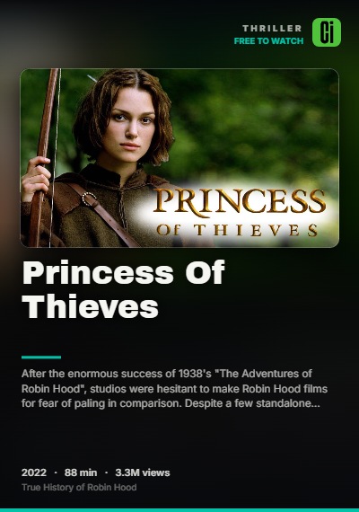 Princess Of Thieves