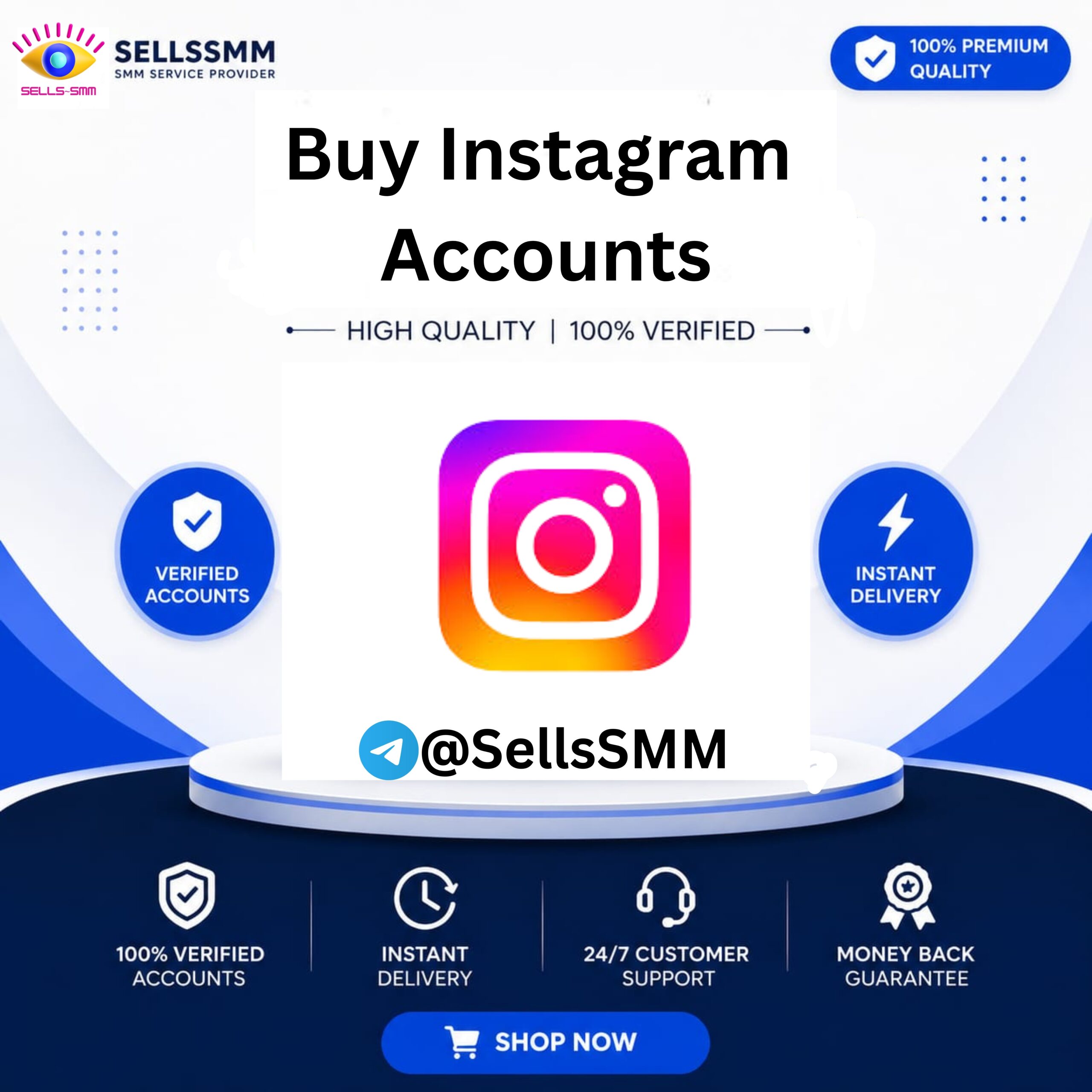 Buy Instagram Accounts - USA/UK/CNA Instagram Accounts