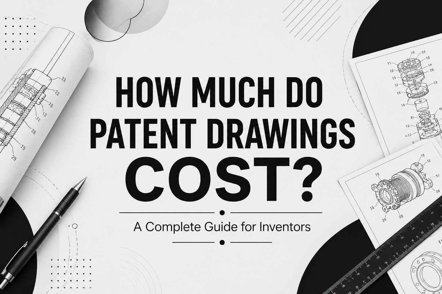 How Much Do Patent Drawings Cost? Complete Cost Guide