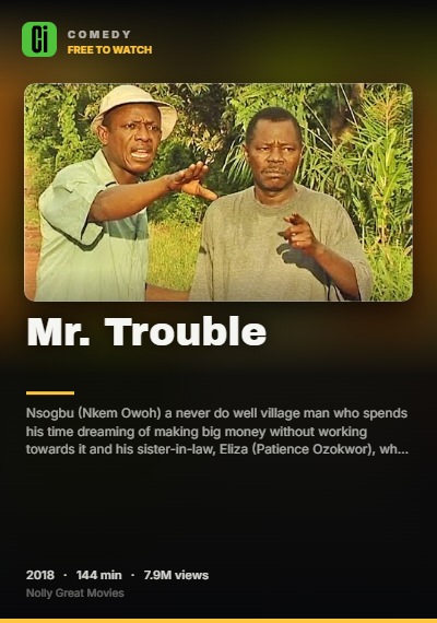 Mr. Trouble