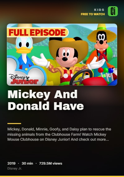 Mickey And Donald Have