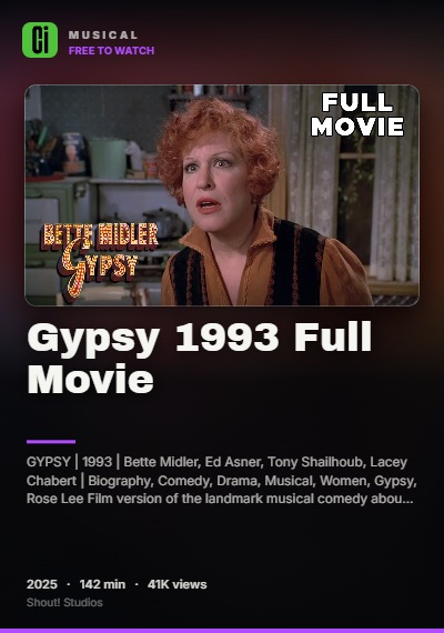 Gypsy 1993 Full Movie