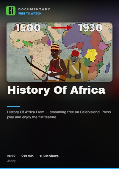 History Of Africa