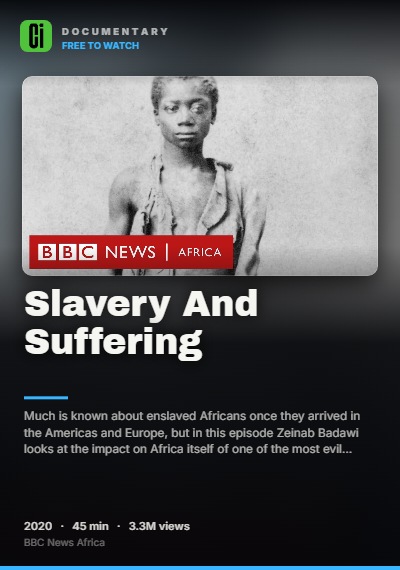 Slavery And Suffering