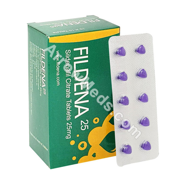 Fildena 25 mg (Sildenafil): Uses, Side Effects & Safety Advice