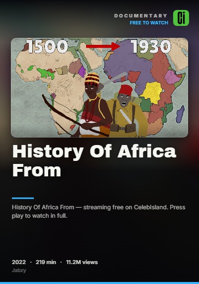 History Of Africa From