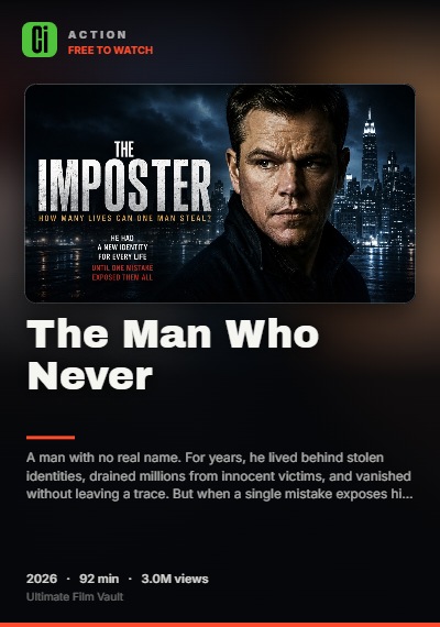 The Man Who Never