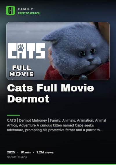 Cats Full Movie Dermot
