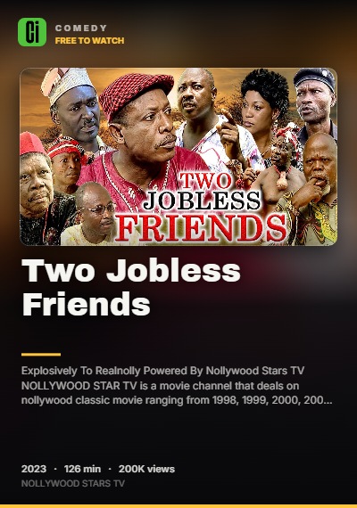 Two Jobless Friends