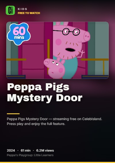 Peppa Pigs Mystery Door