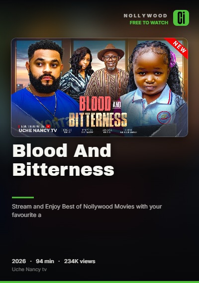 Blood And Bitterness