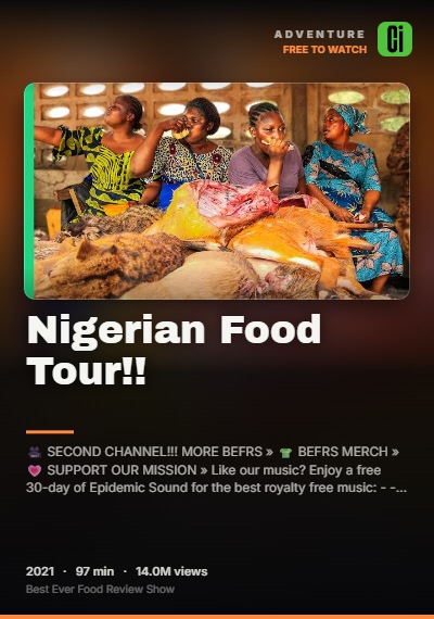 Nigerian Food Tour!!