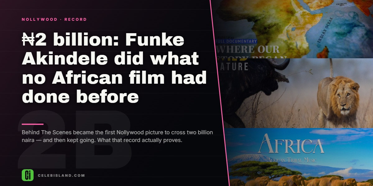 ₦2 billion: Funke Akindele did what no African film had done before