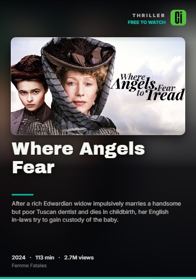 Where Angels Fear