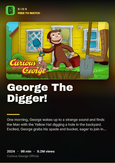 George The Digger!