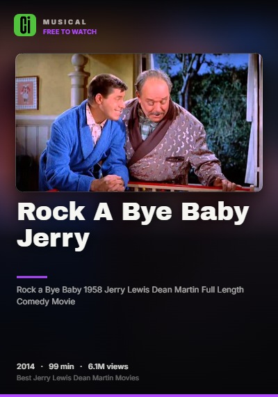 Rock A Bye Baby Jerry