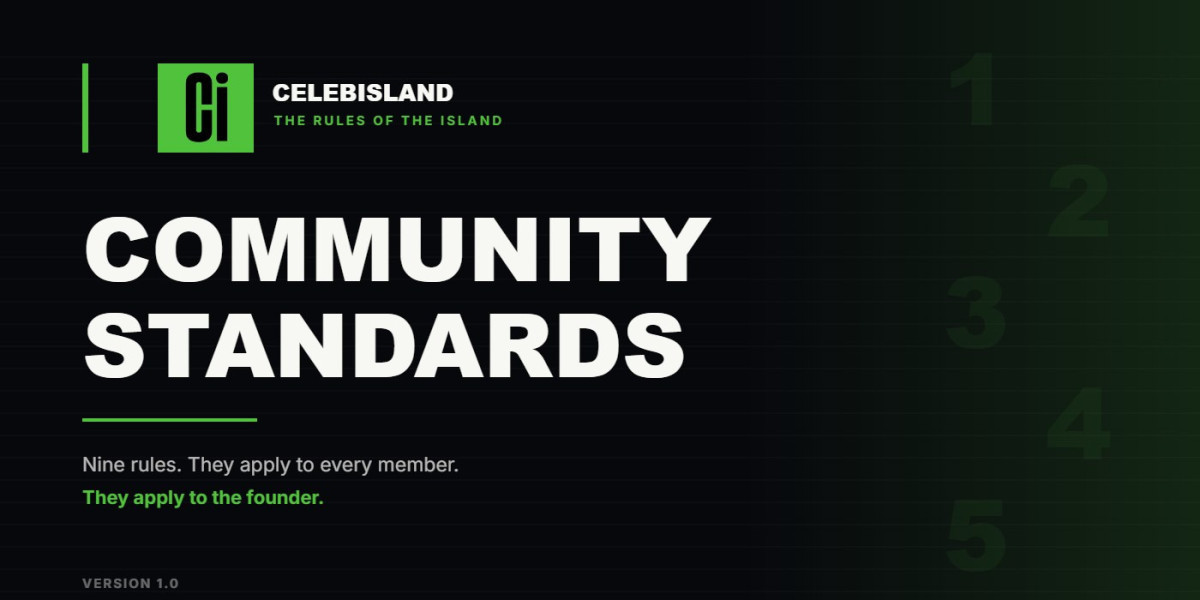 CelebIsland Community Standards