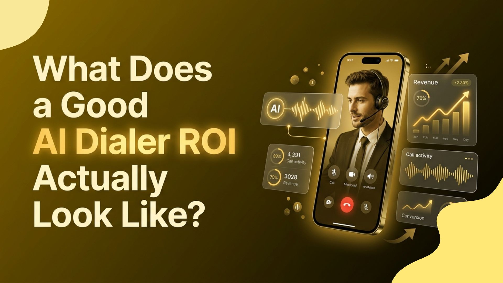 What Does a Good AI Dialer ROI Actually Look Like?