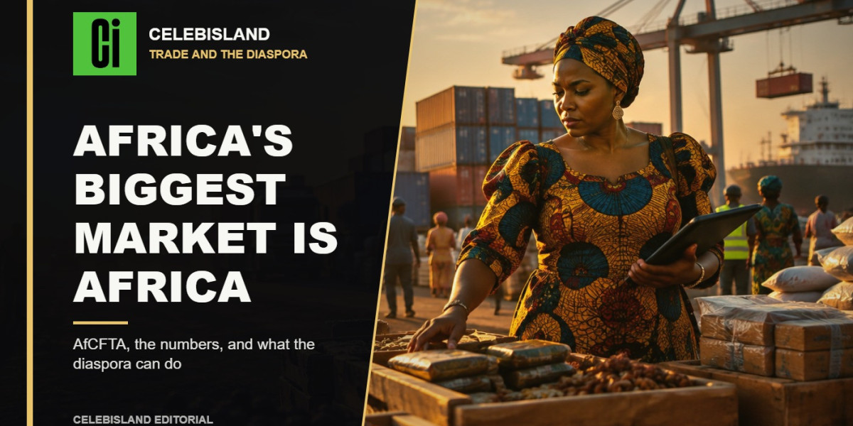 Africa's biggest market is Africa: what the new trade numbers say, and what the diaspora can do