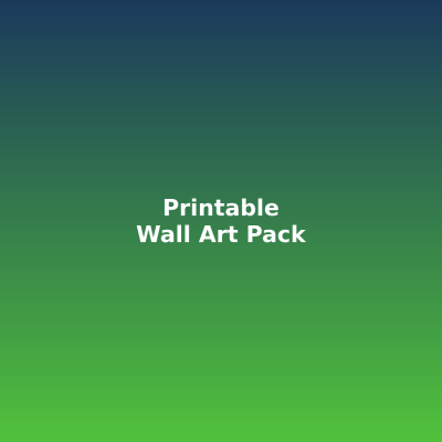 Printable Wall Art Pack (Digital) Profile Picture